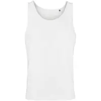 Sols Unisex Adult Crusader Organic Cotton Tank Top (Wit)