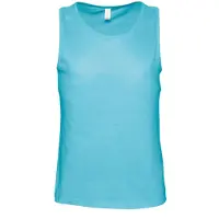 Sols Heren Justin Mouwloze Tank / Vest Top (Blauw Atol)