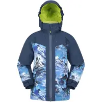 Mountain Warehouse Kinder/Kids Himalaya Abstract Ski-jas (Marine)