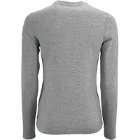 Sols Dames/dames Keizerlijk T-Shirt met lange mouwen (Grijze Mergel)