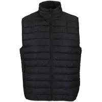 Sols Heren Stream Body Warmer (Zwart)