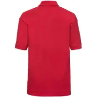 Russell athletic Russell Kinder/Kids Poloshirt (Helder rood)