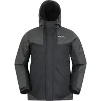 Mountain Warehouse Heren Dusk III Ski jas (Zwart/Grijs)