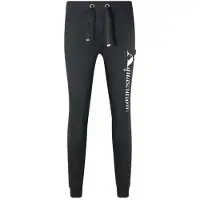 Aquascutum Heren Joggingbroek met logo (Zwart)