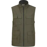 Mountain Warehouse Heren Trek II Gilet (Kaki Groen)
