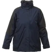 Regatta - Dames Defender III 3-In-1 Jas (Waterdicht & Winddicht) (Navy/Zwart)