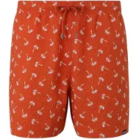 Regatta Heren Loras Palm Zwemshort (Klaproos Rood)