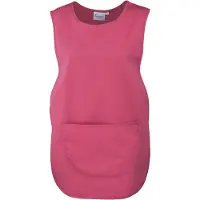 Premier Dames / Dames Pocket Tabard / Werkkleding (Pakket van 2) (Fuchsia)