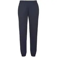 Fruit Of The Loom Heren klassieke joggingbroek met elastische zoom (Deep Navy)