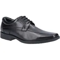 Hush puppies Leren herenschoenen Brandon (Zwart)