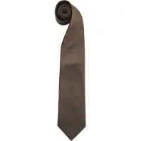 Premier Heren "Kleuren" Gewone mode / Business Tie (Pakket van 2) (Bruin)