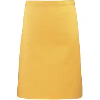 Premier Dames/Dames Mid-Length Apron (Pakket van 2) (Zonnebloem)