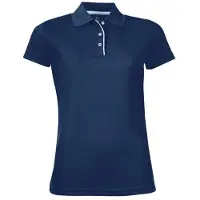 Sols Dames/dames Performer korte mouw Pique Polo Shirt (Franse marine)