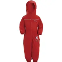 Regatta - Geweldige Outdoors Peuter Puddle IV Waterbestendige Regenpak (Rood)
