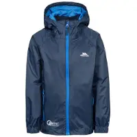Trespass Qikpac Waterdichte Jas TP463 (2/3 jaar (92/98)) (Marineblauw)