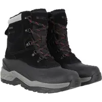 Mountain Warehouse Heren Snowdon Extreme Suede Snow Laarzen (Zwart)