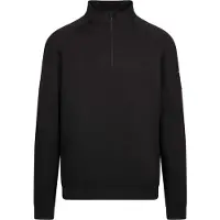 Trespass Heren Zakery Sweatshirt met halve rits (Zwart)
