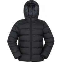 Mountain Warehouse Kinder Stratus Opvouwbare Jas (Zwart)