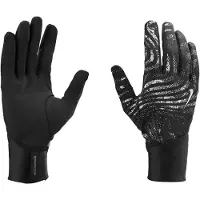 Nike Heren Pacer Midweight Reflecterende Handschoenen (Zwart)