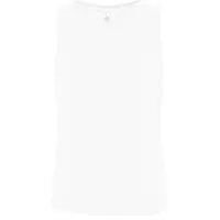 Sols Heren Justin Mouwloze Tank / Vest Top (Wit)
