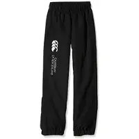 Canterbury Unisex Volwassen Enkel Trackuit Onderbroek met Manchetten (Zwart/Wit)