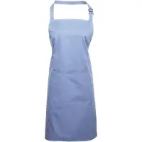 Premier Dames/Dames Kleuren Bipschort Met Zak / Werkkleding (Middenblauw)