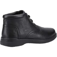 Hush puppies Mannen Malcolm Leren Chukka Boots (Zwart)