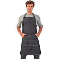 Premier Jeanssteek Slabberschort (Zwarte denim)