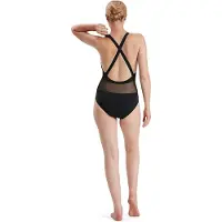 Speedo Dames/dames Power Eco Endurance+ Eendelig Badpak (Zwart)