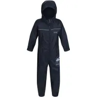 Regatta - Geweldige Outdoors Peuter Puddle IV Waterbestendige Regenpak (Navy)