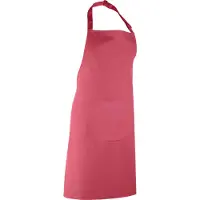 Premier Dames/Dames Kleuren Bipschort Met Zak / Werkkleding (Pakket van 2) (Fuchsia)