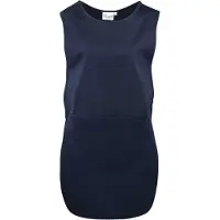 Premier Dames/Dames Lange Lengte Zak Tabberd / Werkkleding (Pakket van 2) (Marine)