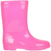 Mountain Warehouse Kinder/Kinder effen Wellington Laarzen (Helder Roze)