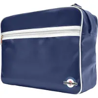 Lambretta Unisex Retro Tas voor Volwassenen (Marine / Wit)