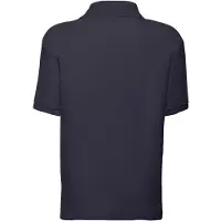 Fruit Of The Loom Kinder/Kinder 65/35 Effen Piqué Poloshirt (Deep Navy)
