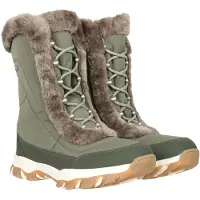 Mountain Warehouse Dames/Dames Ohio Sneeuwlaarzen (Kaki Groen)