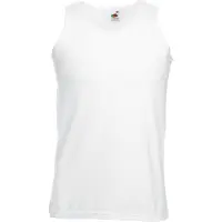 Fruit Of The Loom Heren Atletisch Mouwloos Hemd / Tanktop (Wit)