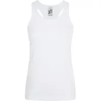 Sols Vrouwen/dames Justin Sleeveless Vest (Wit)