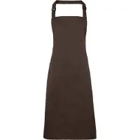 Premier Kleuren Slabberschort / Werkkleding (Pack of 2) (Bruin)