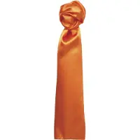 Premier Sjaal - Dames/vrouwen Gewone Zakelijke Sjaal (Oranje)