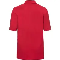 Russell athletic Russell Kinder/Kinder Piqué Poloshirt (Helder rood)