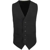 Premier Heren gevoerde bodywarmer (Zwart)