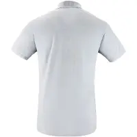 Sols Heren Perfect Pique Korte Mouw Poloshirt (Puur Grijs)