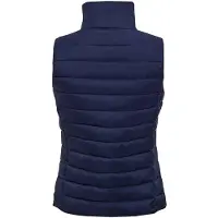 Sols Vrouwen/dames Golfkussen Gewatteerde Waterafstotende Bodywarmer/Gilet (Marine)