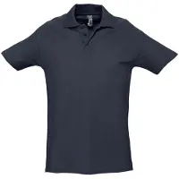 Sols Heren Lente II Korte Mouw Zwaarlijvig Poloshirt (Marine)