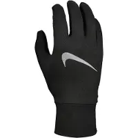 Nike Heren Accelerate Hardloophandschoenen (Zwart/Zilver)