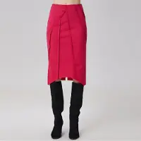 S&J Weekends Asymmetrische rok met structurele lijnen