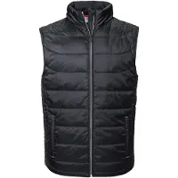 Russell athletic Russell Heren Nano Gewatteerde Bodywarmer (Zwart)