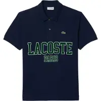 Lacoste Heren Pique Klassiek Poloshirt (Blauw)