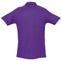Sols Heren Lente II Korte Mouw Zwaarlijvig Poloshirt (Donkerpaars)